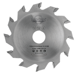 LEMAN - Lame Pour Rainurage De Bois Et Panneaux Dérivés Du Bois