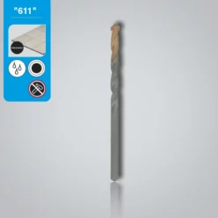 LEMAN - Foret Cylindrique Carrelage (Ø 4, 5, 6, 8, 10 Mm) -Outillage Boutique 611 2