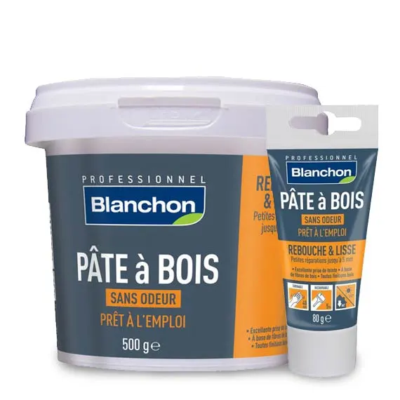 BLANCHON - Pâte à Bois - Rebouchage & Lissage - 80g - 250g - 500g - Différentes Teintes 1 BLANCHON - Pâte à Bois - Rebouchage & Lissage - 80g - 250g - 500g - Différentes Teintes