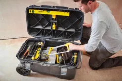 STANLEY - Coffre De Chantier Pro Etanche Fatmax - Dimensions 910 X 516 X 431 Mm -Outillage Boutique Coffre de Chantier Pro Etanche Fatmax 113 litres