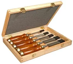 STANLEY - Coffret Ciseaux à Bois 5 Pièces 6mm, 10mm, 15mm, 20mm Et 25mm -Outillage Boutique Coffret Ciseaux a bois 5 pieces 6mm 10mm 15mm 20mm et 25 1