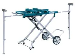 MAKITA - DEAWST05 - Chariot Etabli à Roulettes Pour Scie à Onglet -Outillage Boutique DEAWST05 socle pour scie a onglet makita avec rallonges