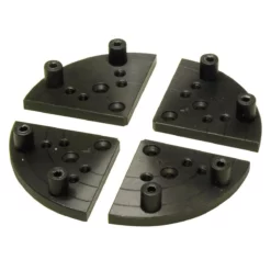 HOLZMANN - DP95PS - Plateau De Reprise 125 Mm - 4 Mors Pour Mandrin DP95