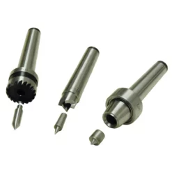 HOLZMANN - MS3TLG - Coffret De 3 Pointes De Tournage CM2 - 2 Griffes Et 1 Contre-pointe