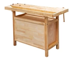 HOLZMANN - WB138C - Établi En Bois Massif Longueur De 1380 Mm Avec 3 Tiroirs -Outillage Boutique HOLZMANN WB138C etabli en bois massif longueur de 1380 m 1