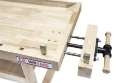 HOLZMANN - WB160L - Établi En Bois Massif De 1600 Mm De Longueur / Charge Max. 150 Kg -Outillage Boutique HOLZMANN WB160L etabli en bois massif de 1600 mm de 2