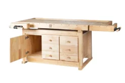 HOLZMANN - WB210C - Établi De Menuisier D'une Longueur De 2100 Mm Avec Tiroirs -Outillage Boutique HOLZMANN WB210C etabli de menuisier d une longueur de 21 2