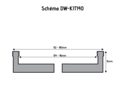 HOLZPROFI - DW-KIT140 Coffret Mandrin 4 Mors & Accessoires -Outillage Boutique HOLZPROFI DW KIT140 Coffret mandrin 4 mors Accessoires D 2