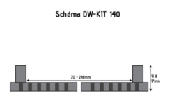 HOLZPROFI - DW-KIT140 Coffret Mandrin 4 Mors & Accessoires -Outillage Boutique HOLZPROFI DW KIT140 Coffret mandrin 4 mors Accessoires D 3