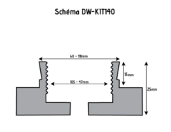 HOLZPROFI - DW-KIT140 Coffret Mandrin 4 Mors & Accessoires -Outillage Boutique HOLZPROFI DW KIT140 Coffret mandrin 4 mors Accessoires D 5