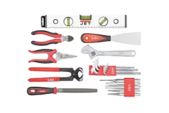JET - Y-118WB - Coffret De 118 Outils Spéciaux Pour Le Bois-Menuiserie (Rabot, Clés, Mèches, Scie, équerre, Niveau, Pinces Etc.) -Outillage Boutique JET Y 118W Coffret de 118 Outils Speciaux pour le Bois Y 1