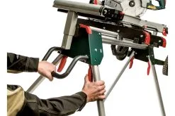 METABO - KSU 401 - Socle Pour Scies à Onglet - Longueur Utile 168-400 Cm - Charge Maximale 250 Kg -Outillage Boutique KSU 401 support pour scies a onglet metabo 1