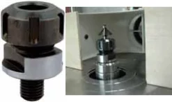 LEMAN - Arbre Porte-mèches Pour Bout D'arbre De Toupie - Existe En M14 Ou M16