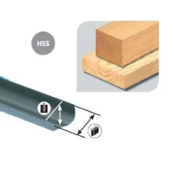 LEMAN - Gouge De Tournage à Profiler HSS 13 Mm -Outillage Boutique LEMAN Gouge de tournage a profiler HSS 13 mm 872 513 41 1