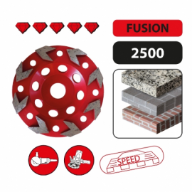 Leman - Plateau Diamanté Speed Flèches Pour Béton, Granit ( Diamètre : 125, Alésage 22.23 ) 1 Leman - Plateau Diamanté Speed Flèches Pour Béton, Granit ( Diamètre : 125, Alésage 22.23 )