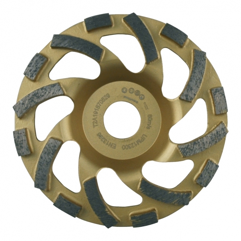 LEMAN - Plateau Diamanté Virgule Béton, Granit ( Diamètre 125 Alésage : 22.23 Mm ) 1 LEMAN - Plateau Diamanté Virgule Béton, Granit ( Diamètre 125 Alésage : 22.23 Mm )