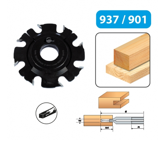 LEMAN - Fraise à Rainer 8 Coupes Extensible De 5 A 9,5mm - Alésage 30 2 LEMAN - Fraise à Rainer 8 Coupes Extensible De 5 A 9,5mm - Alésage 30 – Image 2