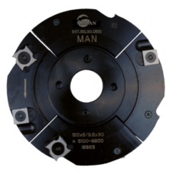 Leman - Porte-outils Extensible à Rainer - Ø 150 Mm Alésage 30 Epaisseur 5 à 9,5 Mm Z4+4 -Outillage Boutique Leman Porte outils extensible a rainer o 150 mm Alesage