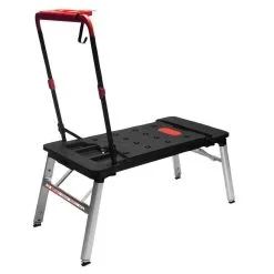 Holzmann - MF7IN1 Table Multifonction 7 En 1 -Outillage Boutique MF7IN1 Table multifonction 7 en 1 fonction echafaudage