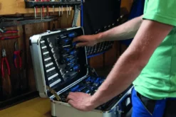 SCHEPPACH - TB150 - Malette à Outils - 101 Outils En Chrome Vanadium -Outillage Boutique Mallette 101 outils Scheppach TB150