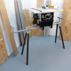 PEUGEOT - EnergyStand-189R Support De Scie Universel Hauteur 880 Mm, Largeur 1000 Mm, Système Pliant -Outillage Boutique PEUGEOT EnergyStand 189R Support de scie universel Haute 4