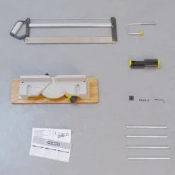 PEUGEOT -ENERGYSAW-550 Scie à Onglet Manuelle 3 Sec - 550mm Avec Embase Bois MDF Et Table ABS -Outillage Boutique PEUGEOT Scie a onglet manuelle EnergySaw 550 550mm avec 3