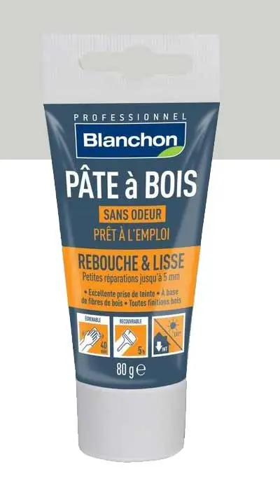 BLANCHON - Pâte à Bois - Rebouchage & Lissage - 80g - 250g - 500g - Différentes Teintes 13 BLANCHON - Pâte à Bois - Rebouchage & Lissage - 80g - 250g - 500g - Différentes Teintes – Image 13