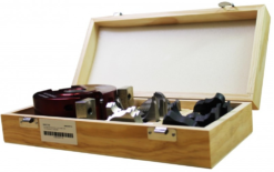 HOLZMANN - UNISET60 - Porte-outil Universel Pour Toupie Alésage 30 - Hauteur 60 + 6 Fers Et Contre-fers -Outillage Boutique Porte outil 2