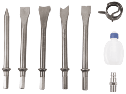 Scheppach - Set D'accessoires Marteau Pneumatique -Outillage Boutique Scheppach Coffret marteau burineur pneumatique 2