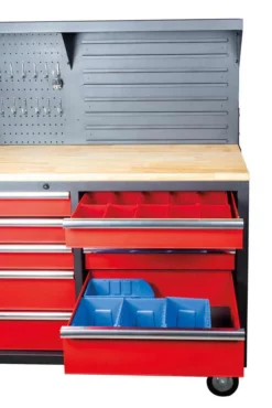 HOLZMANN - WEWA2130 - Servante D'Atelier 2115 X 490 X 1438 Mm 13 HOLZMANN - WEWA2130 - Servante D'Atelier 2115 X 490 X 1438 Mm -Outillage Boutique WEWA2130 Servante d Atelier avec tiroirs