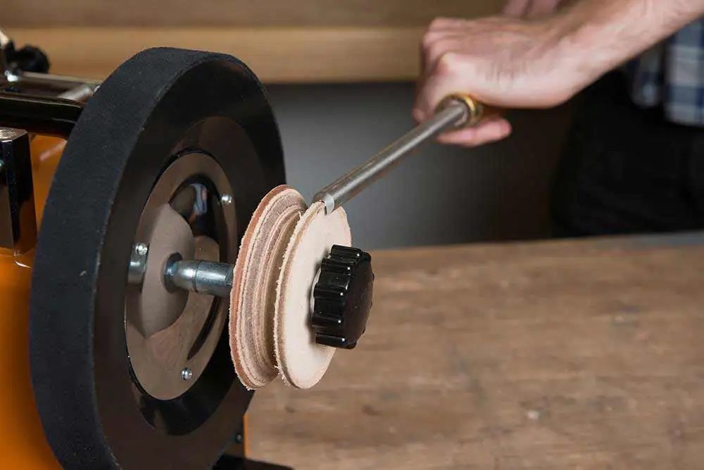 TRITON - TWSLHW - Disque De D'émorfilage Profilé En Cuir 2 TRITON - TWSLHW - Disque De D'émorfilage Profilé En Cuir – Image 2