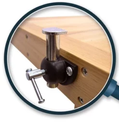 ETABLIS FRANCOIS ÉTABLIS FRANÇOIS - Griffe De Butée Métallique Amovible -Outillage Boutique eTABLIS FRANcOIS Griffe de butee metallique amovible gri 1