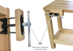 ETABLIS FRANCOIS ÉTABLIS FRANÇOIS - PH 28 - Presse Horizontale "Grand Modèle" Ouverture Max. 340 Mm -Outillage Boutique eTABLIS FRANcOIS PH 28 Presse horizontale Grand modele O 2