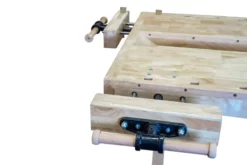 HOLZMANN - WB155TWIN - Établi Double Surface De Travail 1550 Mm -Outillage Boutique etabli a tables jumelles WB155TWIN