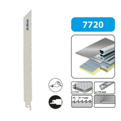 Leman - Carte De 5 Lames Pour Scie Sabre Pour Métal